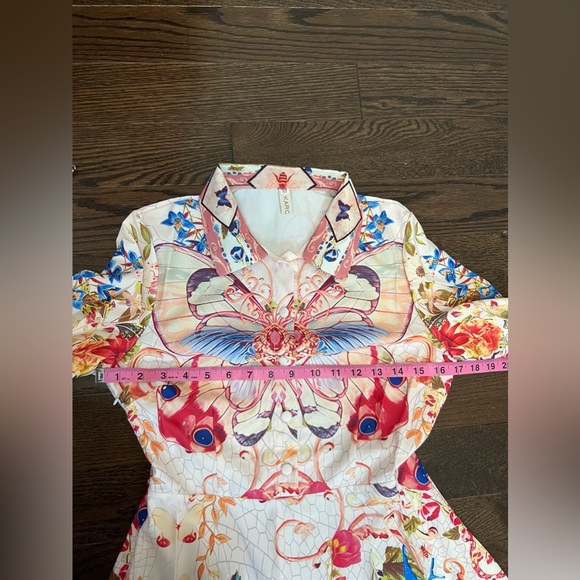 Elegant Floral Maxi dress- Size S - Picture 7 of 14